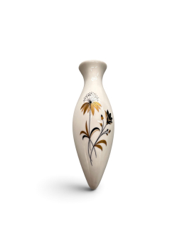Vase VW Käfer Oldtimer am Armaturenbrett Blumenvase mit Halter gedreht